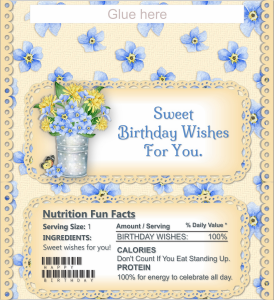 Candy Bar Wrappers