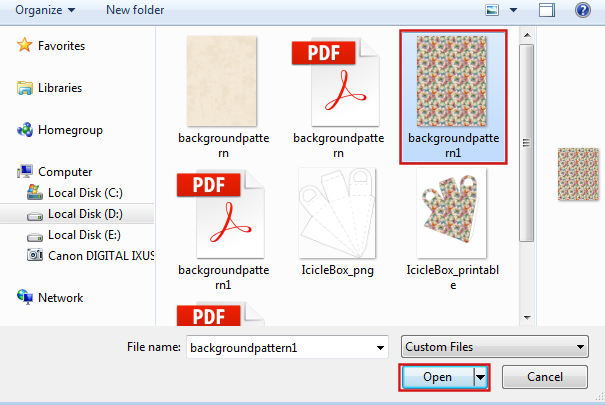 How to Add Background Pattern to SVG Printables